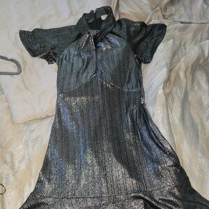 Michael Kors metallic dress